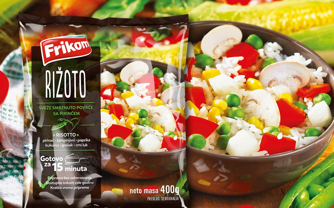 Risotto Mixed Vegetables Vegetables And Fruits Products Frikom