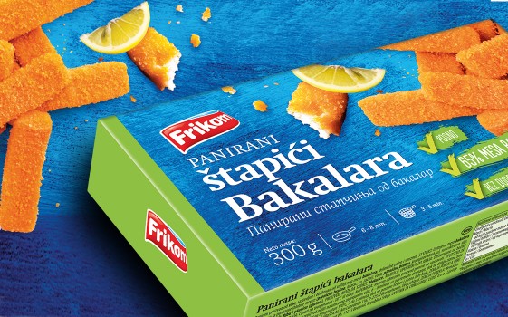 Panirani Stapici Bakalara Panirana Riba Riba Proizvodi Frikom