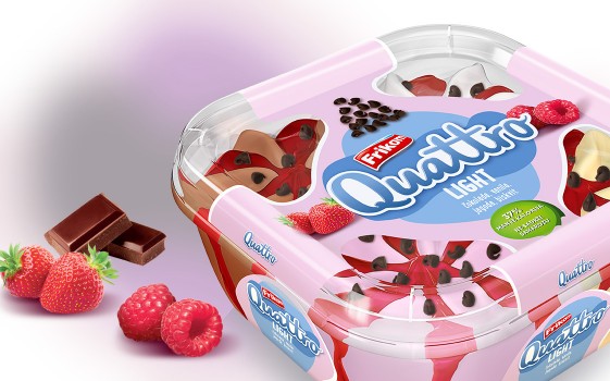 Quattro Light Quattro Ice Creams Products Frikom