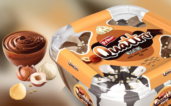 Quattro Nugatino Quattro Sladoledi Proizvodi Frikom