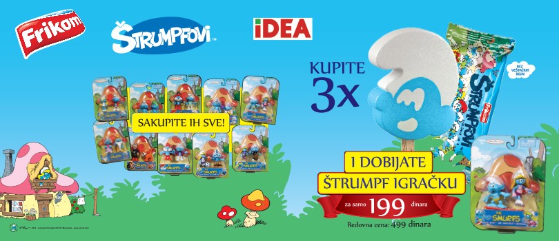 Strumpfasticna Frikom Akcija U Idea Objektima Sve Novosti Novosti Frikom